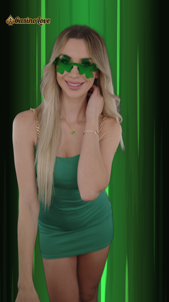 Irish outfit with clovers